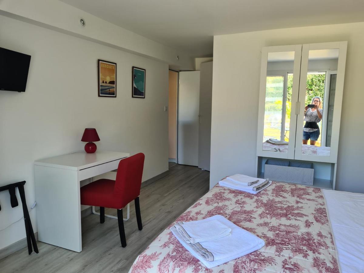 Appartement Avec Cuisine Et Grande Piscine Chauffee Hendaye Dış mekan fotoğraf